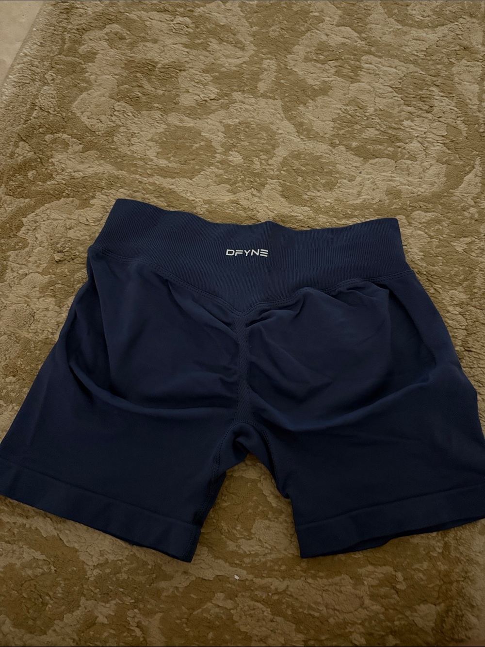 DFYNE Navy Women’s Impact Shorts - Picture 2 of 3